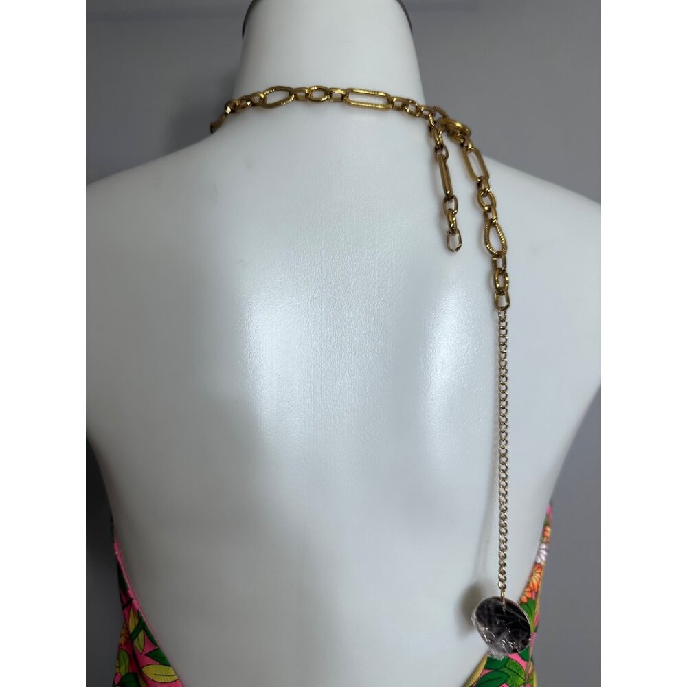 Flora Bea NYC Floral Handkerchief Top small - Picture 2 of 7